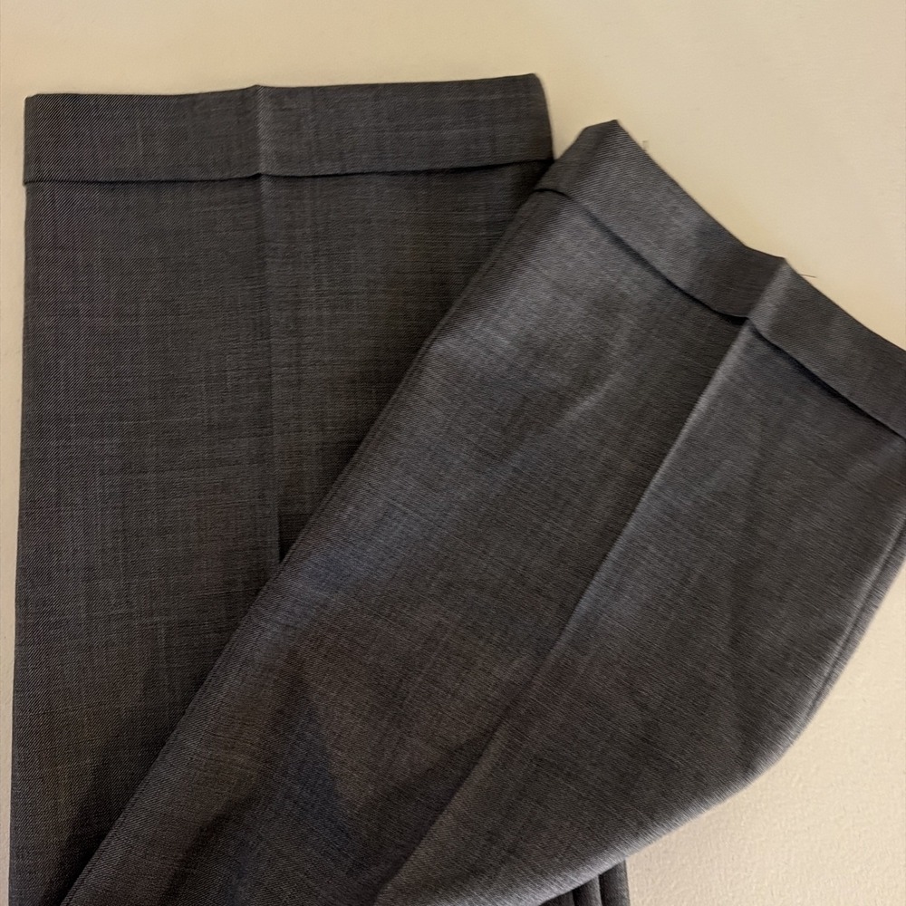 Lauren Ralph Lauren Men's Grey 100% Wool Dress Pants Flat Front 36x30 Regular - Picture 6 of 8